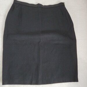 Sonia Rykiel Paris Womens Black Pencil Skirt Size 44 Career Made in France